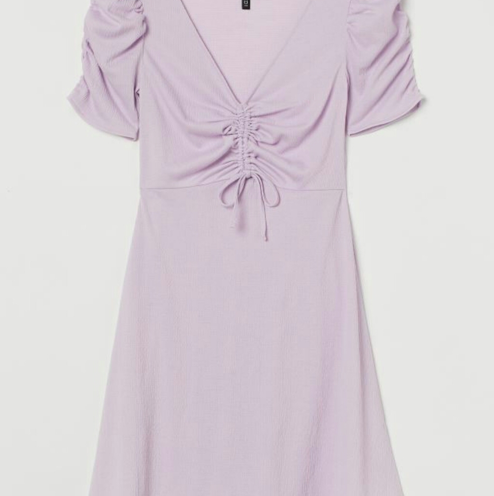 Puff-sleeved Dress